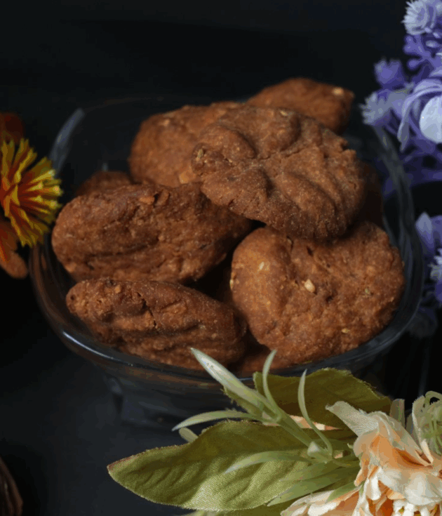 Desi Ghee Jaggery Thekua
